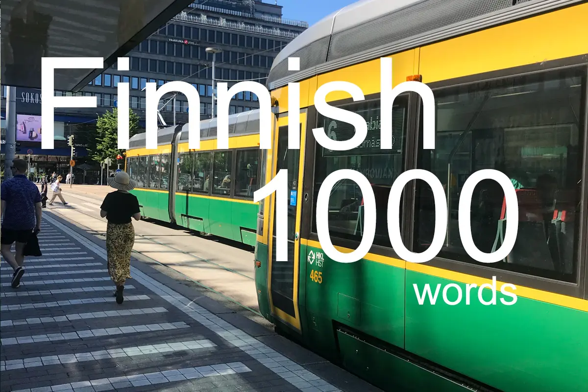 1000 Most Common Finnish Words