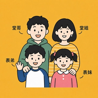 Brothers and sisters in Chinese