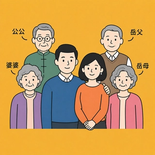 Brothers and sisters in Chinese