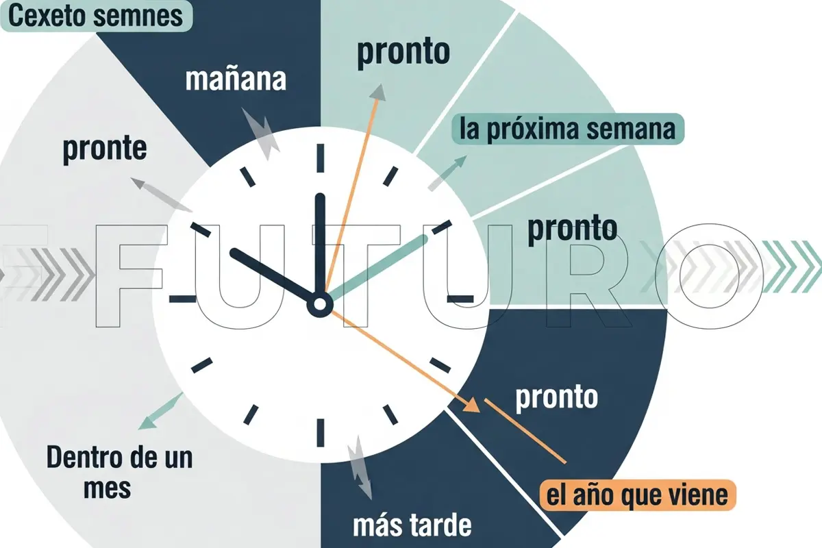 Time expressions used with the Spanish future tense