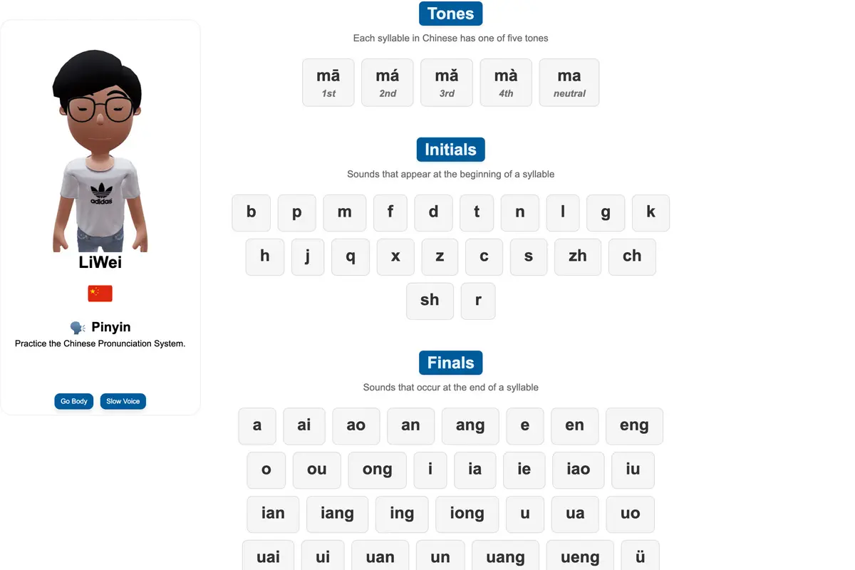 AI Chinese characters