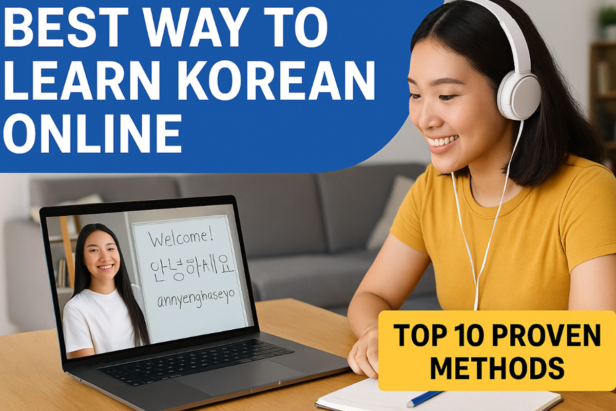 Best Way to Learn Korean Online: Top 10 Proven Methods