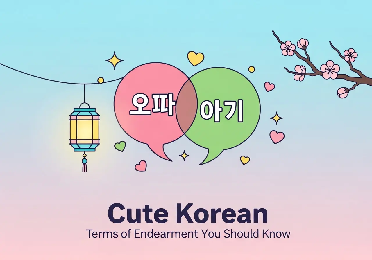 Cute Korean terms of endearment you should know