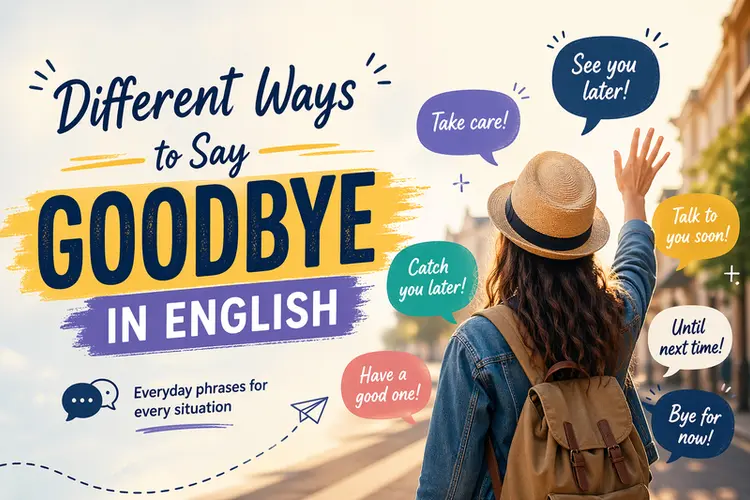Different Ways to Say Goodbye in English