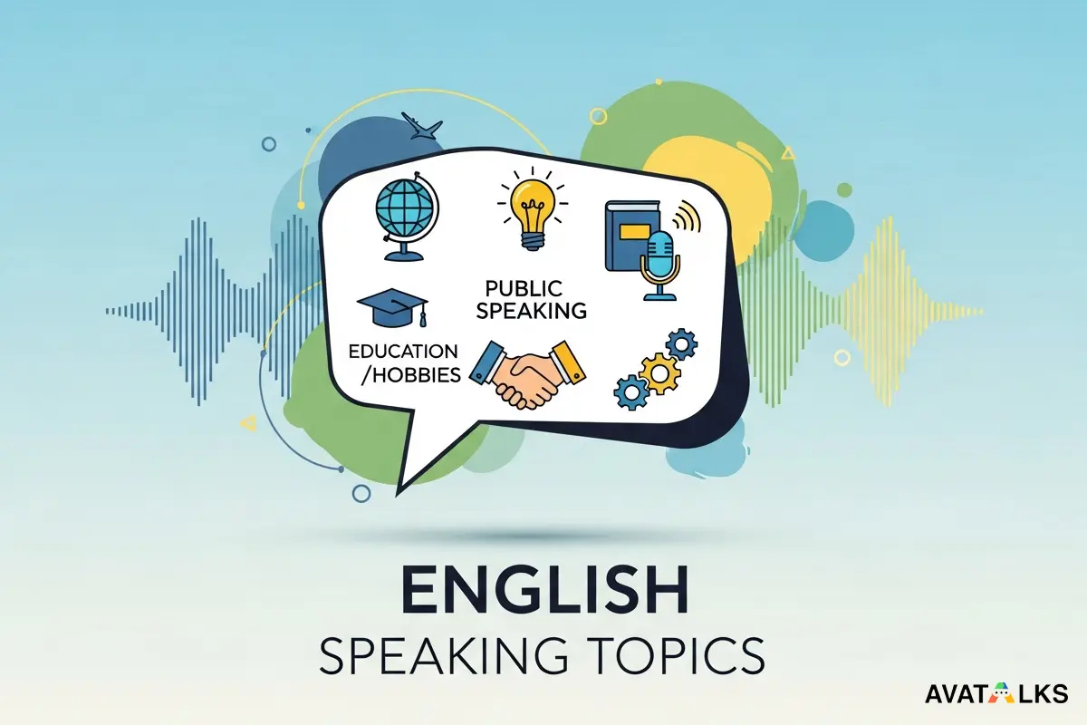 English speaking topics with questions for daily conversation practice