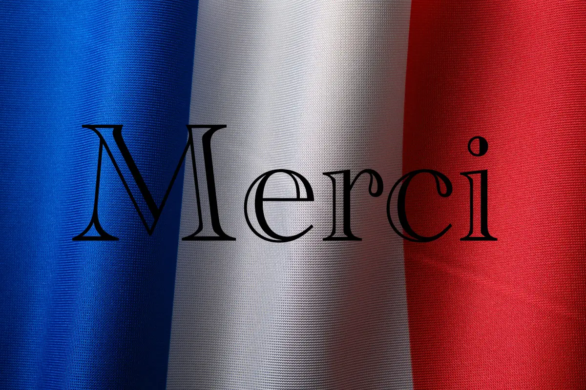 French Language Thank You Guide