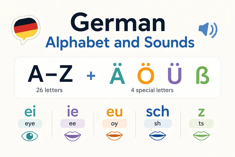German Alphabet and Sounds