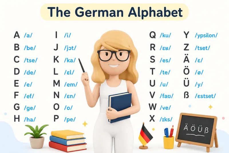 How German Alphabet Sounds