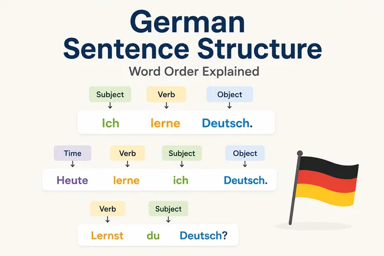 German Sentence Structure: Word Order Made Simple