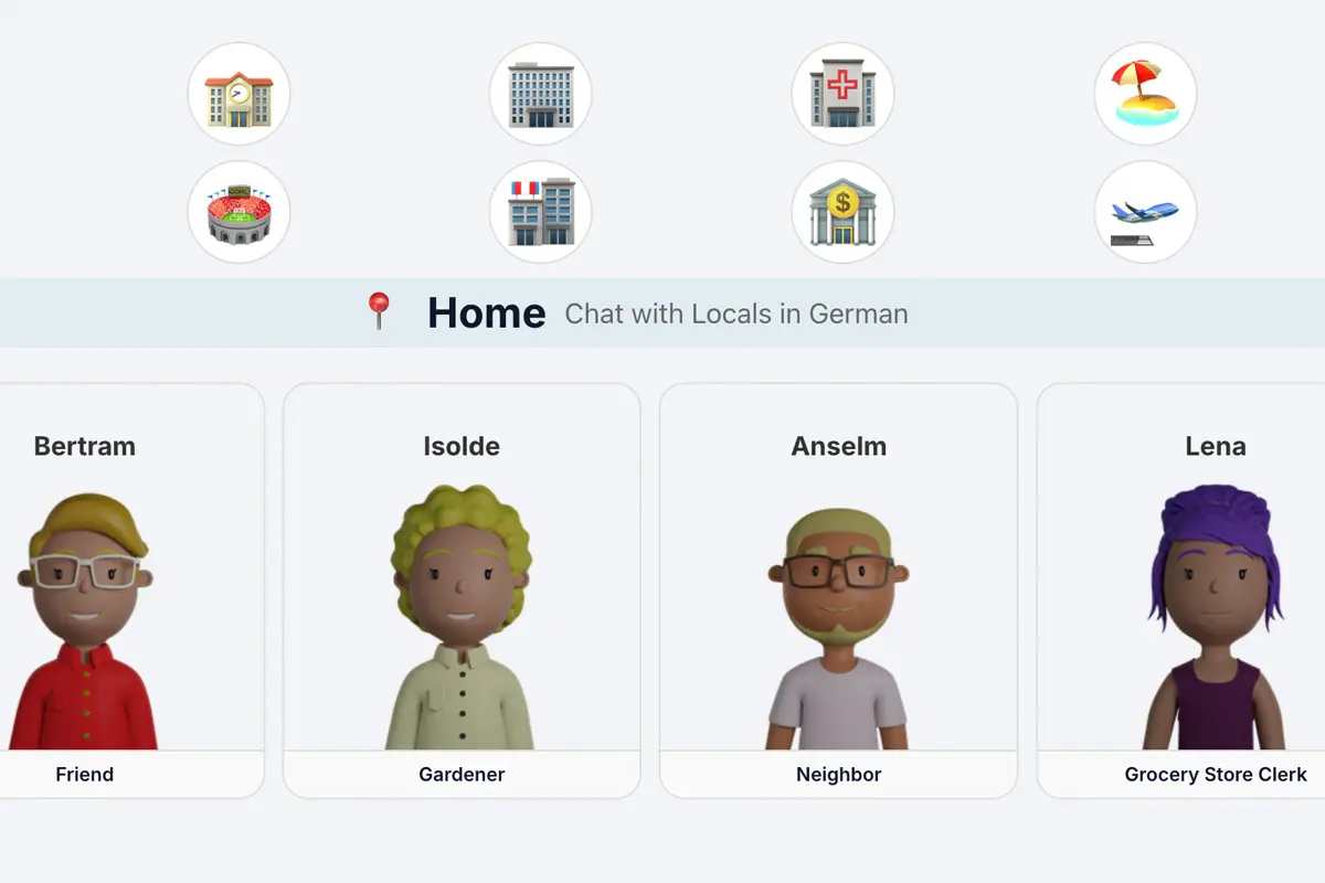 german-speaking-practice-list