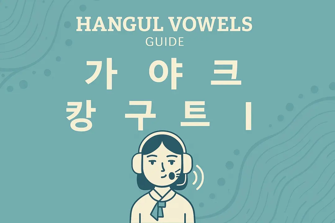 Hangul Vowels: The Complete Guide to Korean Sounds