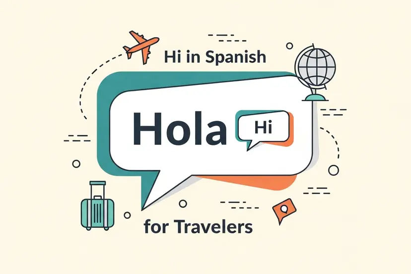 Hi in Spanish for Travelers: Essential Greetings