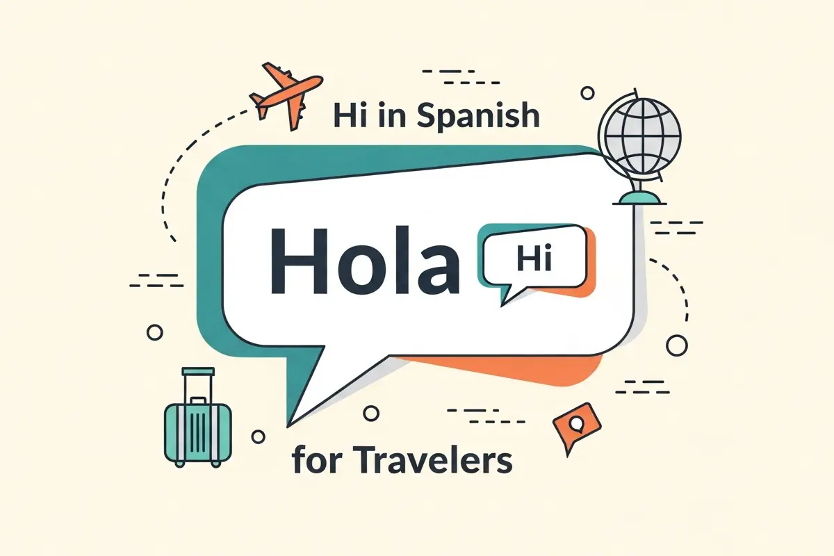 Hi in Spanish for travelers