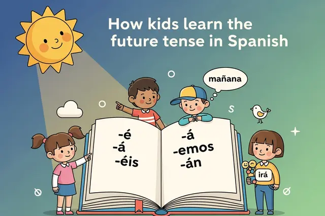 How Kids Learn the Future Tense in Spanish