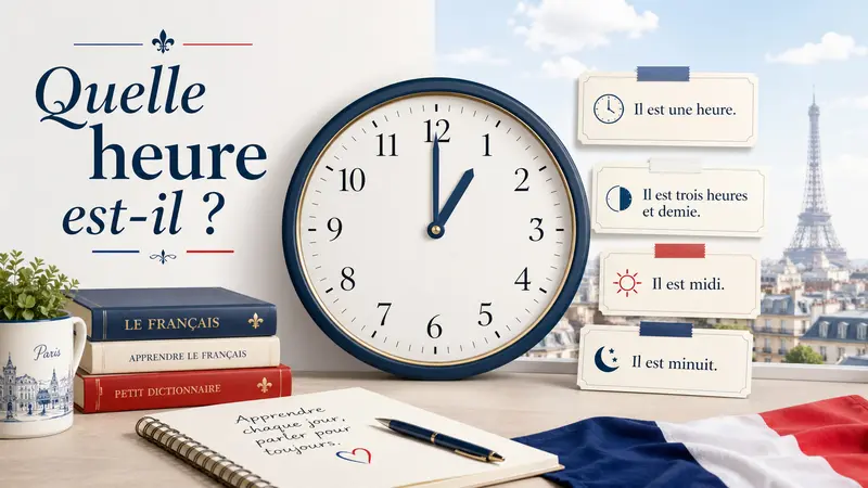 How to Tell Time in French