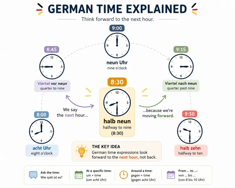 How to tell Time in German