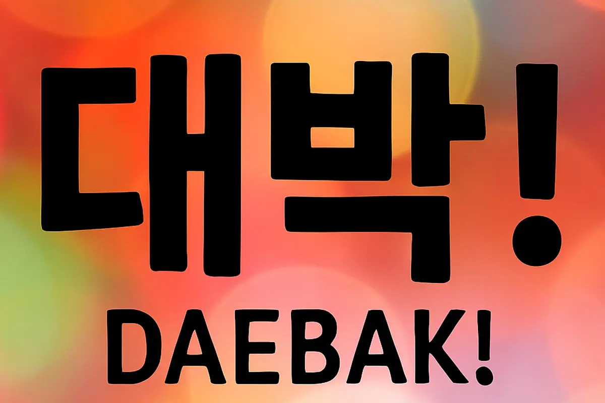 Korean Slang Words
