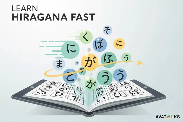 Learn Hiragana Fast: A 7-Day Plan That Actually Works