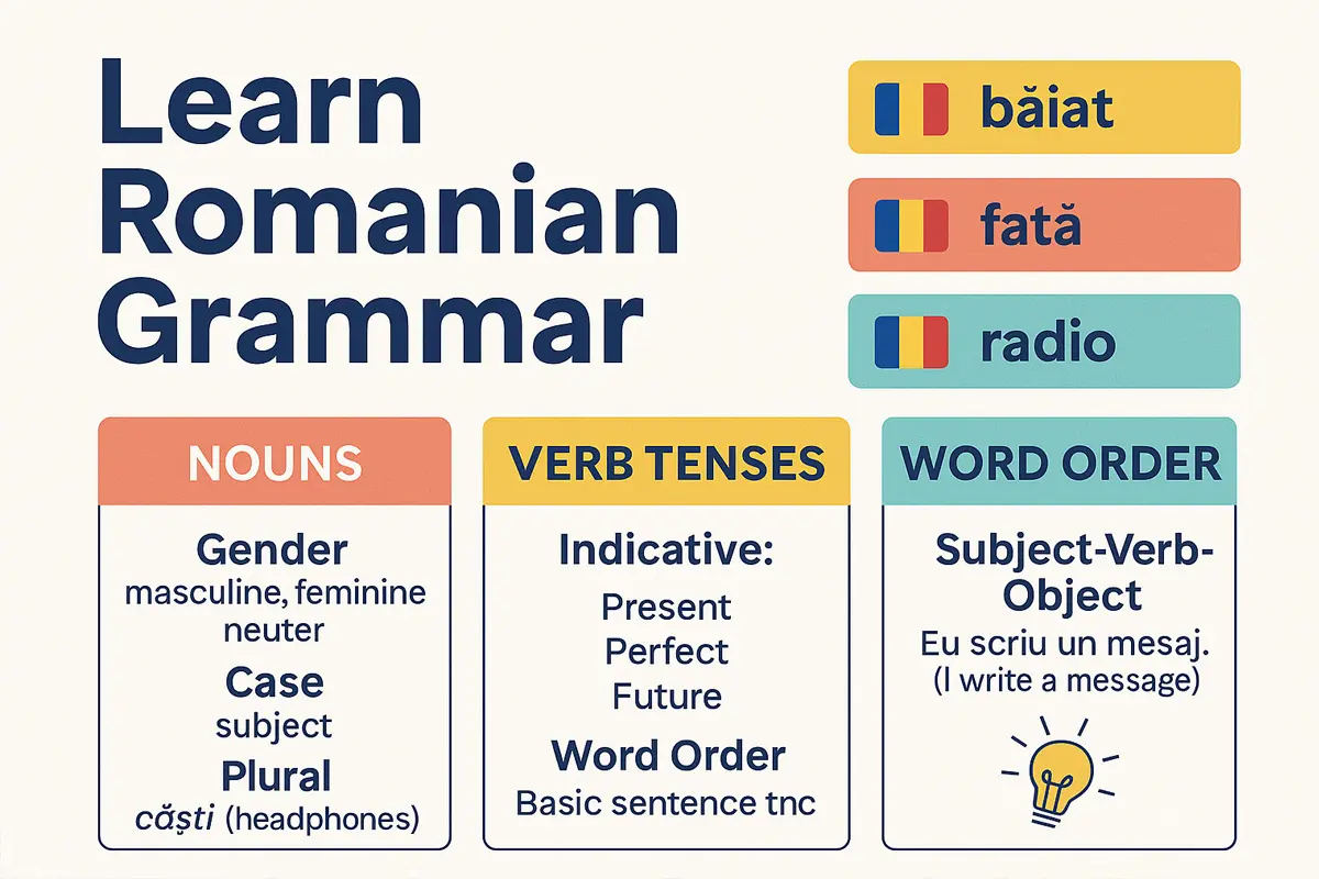 Learn Romanian Grammar
