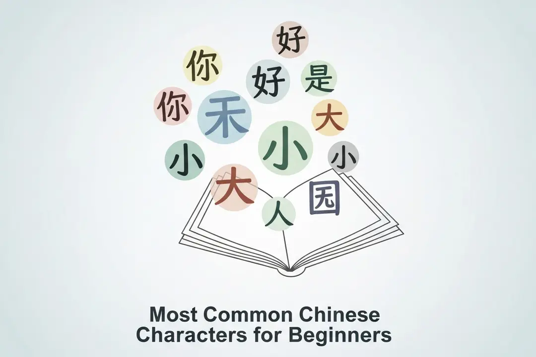Most Common Chinese Characters for Beginners
