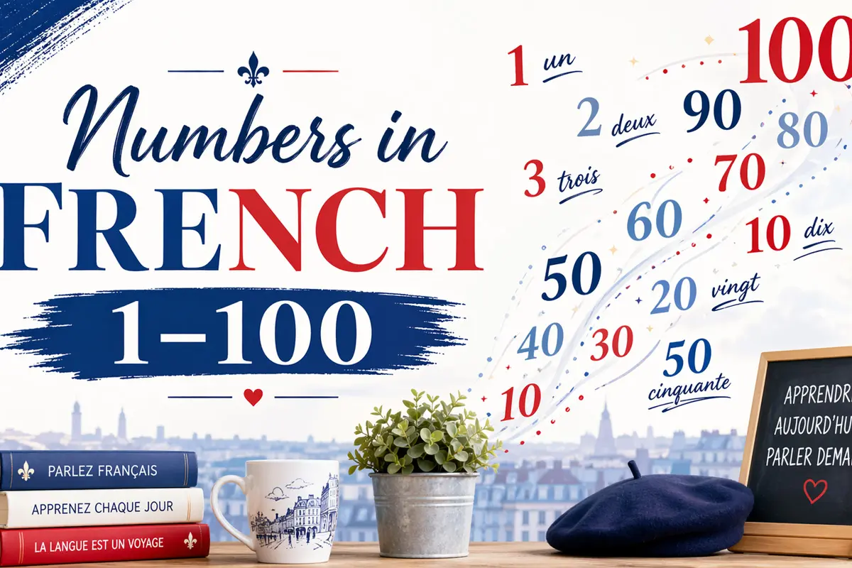 Numbers in French 1–100