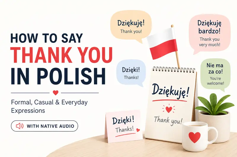How to Say Thank You in Polish