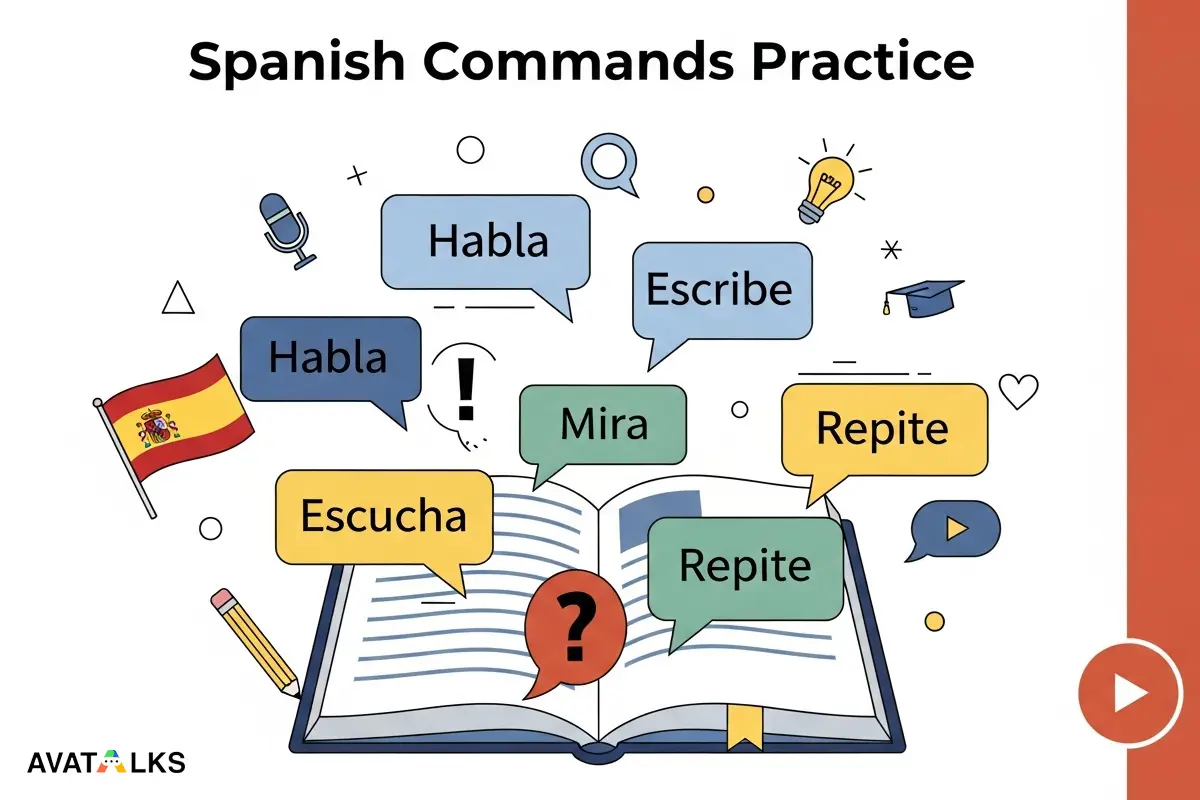 Spanish Commands Practice