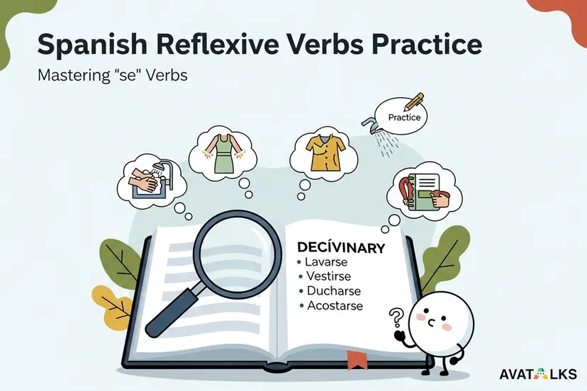 Spanish Reflexive Verbs Practice: Irse, Ponerse & Sentirse