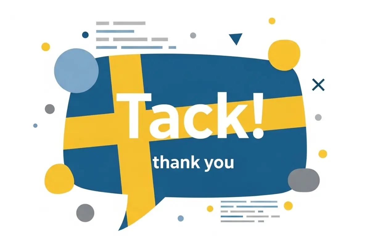 Thank You in Swedish
