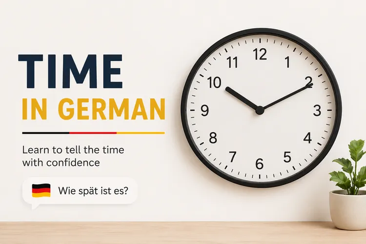 How to Tell Time in German?