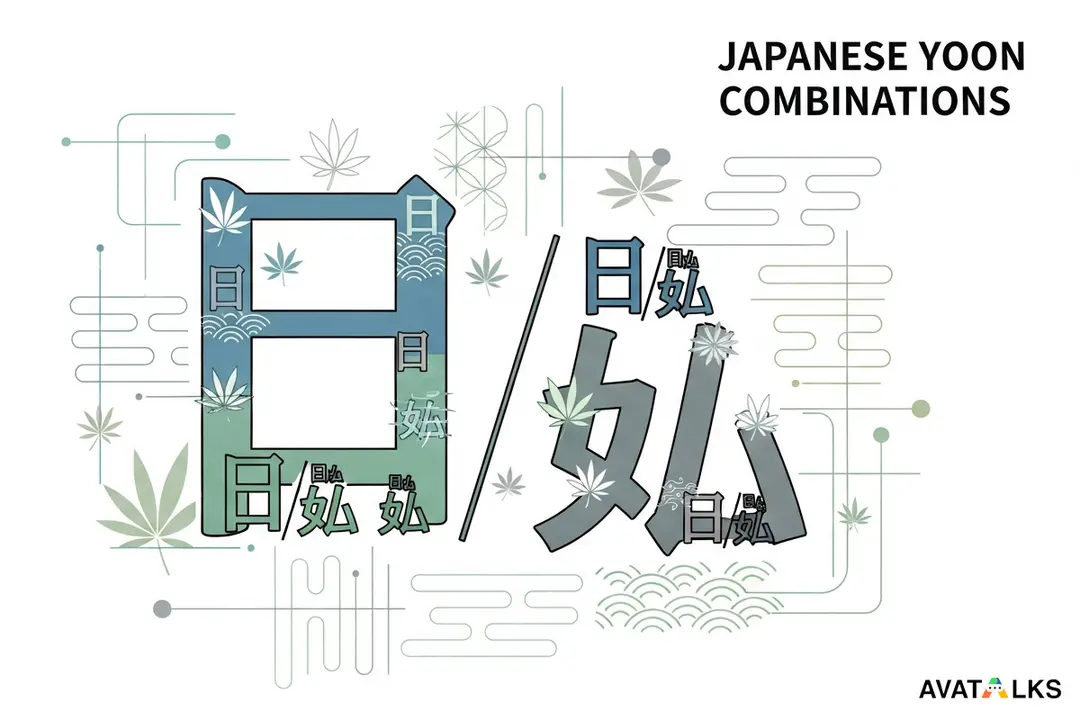 Yoon Combinations: きゃ/しゃ/りゃ Chart + Drills